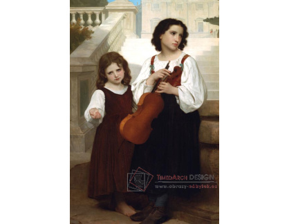 R15-111 Adolph William Bouguereau - Daleko od domova