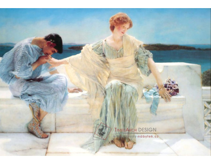 VANG45 Lawrence Alma-Tadema - Pyramus a Thisbe