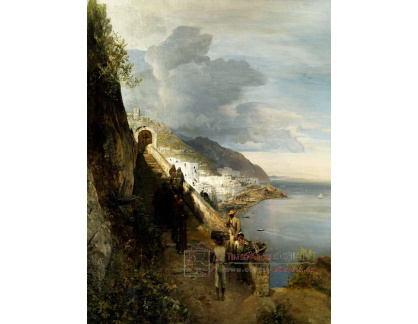 VSO143 Oswald Achenbach - Pobřeží Amalfi