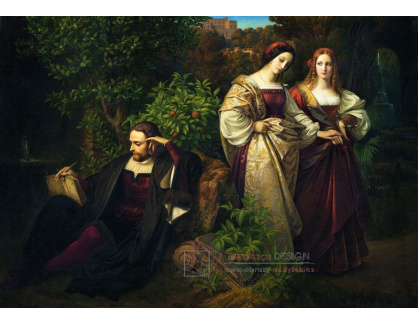 SO XI-148 Carl Ferdinand Sohn - Torquato Tasso a dvě Leonory