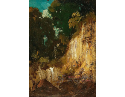 DDSO-5394 Carl Spitzweg - Waldschlucht