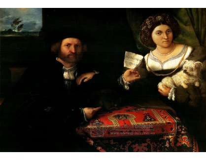 VLL 12 Lorenzo Lotto - Manželský portrét