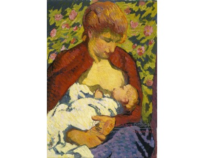 SO XVII-304 Giovanni Giacometti - Mladá matka