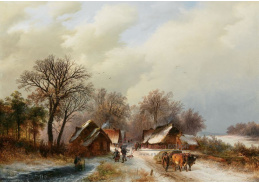A-2530 Willem Bodeman - Zimní krajina
