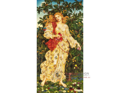 A-4685 Evelyn de Morgan - Flora