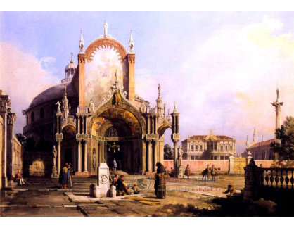 SO IV-359 Canaletto - Gotický kostel