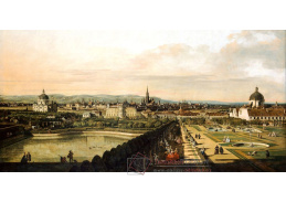 SO XI-116 Canaletto - Vídeň pohledu z paláce Belvedere