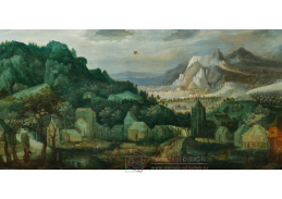A-8788 David Vinckboons - Široká lesní krajina
