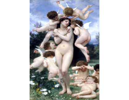 VR15-16 Adolph William Bouguereau - Návrat jara