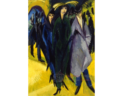VELK 58 Ernst Ludwig Kirchner - Ženy na ulici