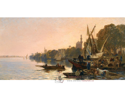 SO XVI-74 Alberto Pasini - Lodě na Nilu