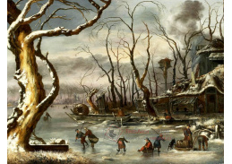 KO III-196 Jan Van Kessel - Zimní krajina