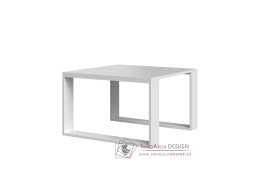 SAVA MINI, konferenční stolek 67x67cm, bílá