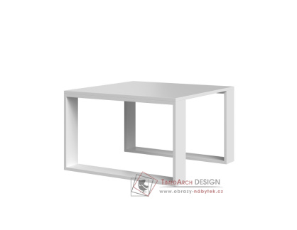 SAVA MINI, konferenční stolek 67x67cm, bílá