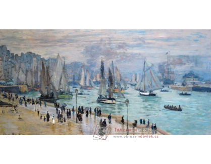 A-311 Claude Monet - Rybářské lodě opouštějící přístav