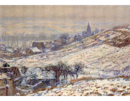 A-347 Claude Monet - Zima v Giverny