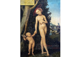 A-4904 Lucas Cranach - Amor a Venuše