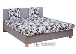KLAUDIE, čalouněná postel 160x200cm, výběr provedení