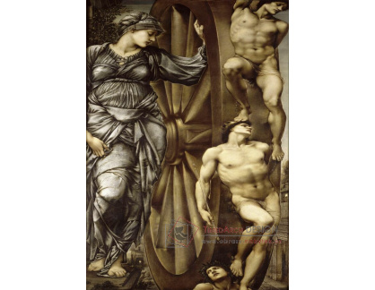 A-5692 Edward Burne-Jones - Kolo štěstěny