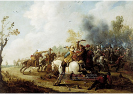 DDSO-4160 Pieter Meulener - Kavalérie v bitvě