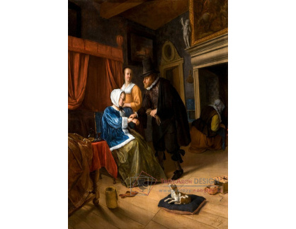 DDSO-2796 Jan Steen - Nemocná dívka