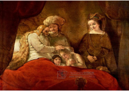VR4-38 Rembrandt - Jakub žehná syny