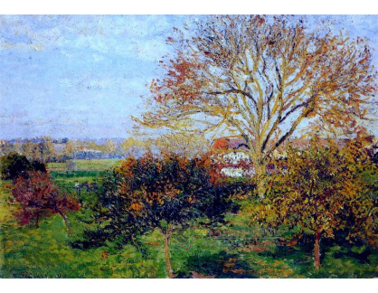 VCP-106 Camille Pissarro - Podzimní ráno v Eragny