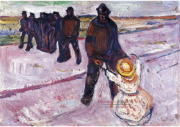 VEM13-61 Edvard Munch - Dělník a dítě