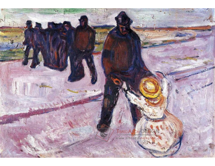 VEM13-61 Edvard Munch - Dělník a dítě
