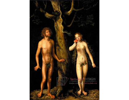 VlCR-153 Lucas Cranach - Adam a Eva