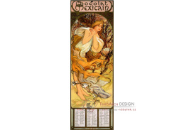 VAM114 Alfons Mucha - Chocolat Masson, Spring