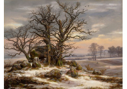 SO XII-347 Johan Christian Dahl - Zimní krajina