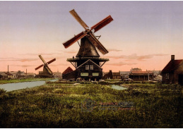 Fotochrom VF 85 Větrné mlýny v Holandsku