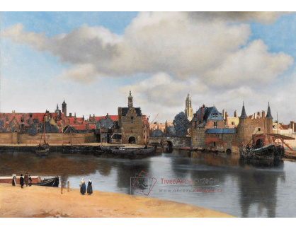 DDSO-3813 Johannes Vermeer - Pohled na město