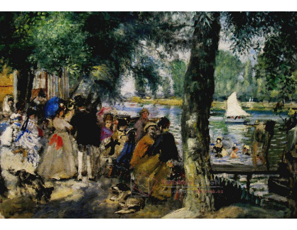 R14-129 Pierre-Auguste Renoir - Koupání v Seině