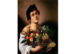 VCAR 22 Caravaggio - Chlapec s košíkem ovoce