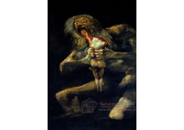 SO X 2 Francisco de Goya - Saturn požírající svého syna
