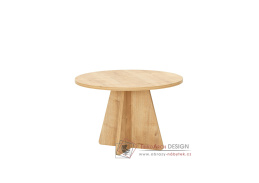 VOLTERA, konferenční stolek pr. 60cm, dub sapphire