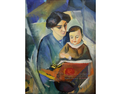 A-6092 August Macke - Elisabeth a Walter