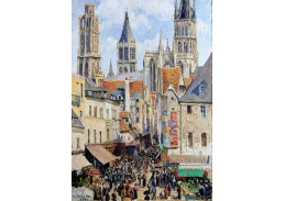 VCP-488 Camille Pissarro - Rue de Epicerie v Rouen