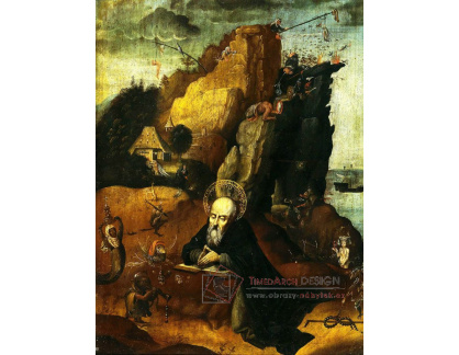 SO I-DDSO-187 Hieronymus Bosch - Pokušení svatého Antonína