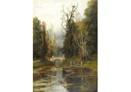 SO VII-144 Julius Klever - Letní krajina s rybníkem