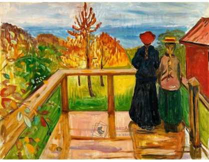 A-5081 Edvard Munch - Na verandě