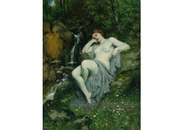 A-8554 Ferdinand Leeke - Odpočívající nymfa