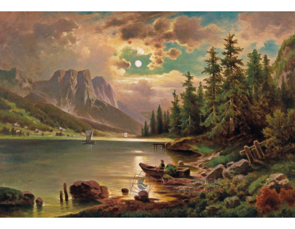 DDSO-4829 Anton Pick - Pohled na Grundlsee