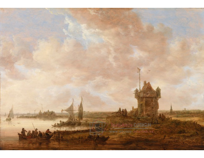 D-7322 Jan van Goyen - Čtvercová strážní věž