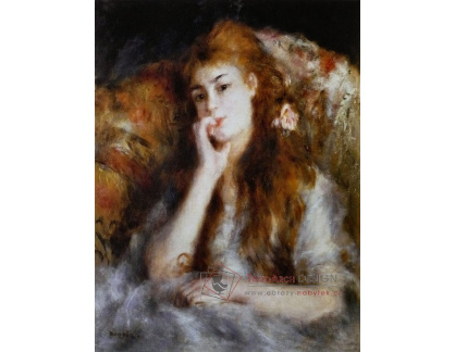 D-9996 Pierre-Auguste Renoir - Sedící mladá žena