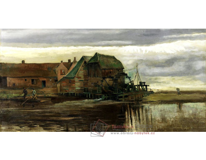 R2-1617 Vincent van Gogh - Vodní mlýn v Gennep
