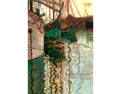 VES 224 Egon Schiele - Přístav Triest
