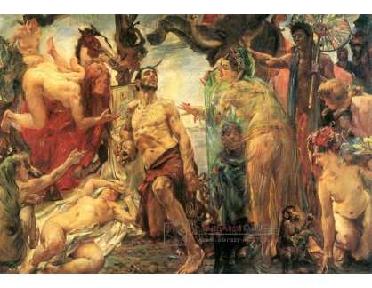 VLC 45 Lovis Corinth - Pokušení svatého Antonína